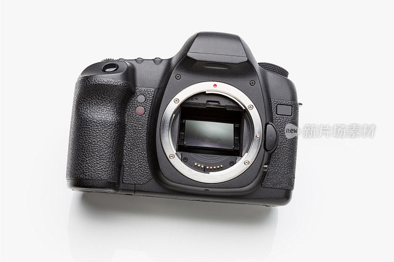 Unmounted Fullformat dslr on white